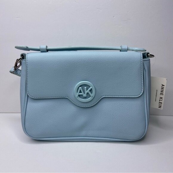Anne Klein Baby Blue Emily Crossbody Bag NWT - Picture 1 of 10